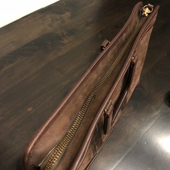 Coach Leather Briefcase Vintage